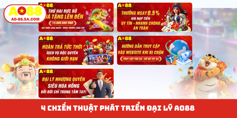 4 chiến thuật phát triển đại lý AO88